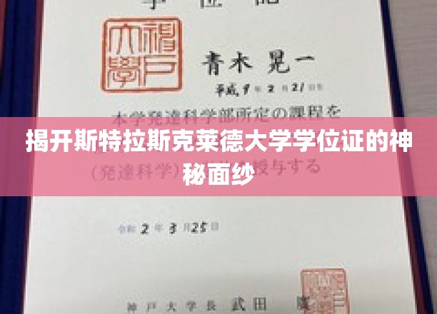 斯特拉斯克莱德大学学位证书的魅力一瞥