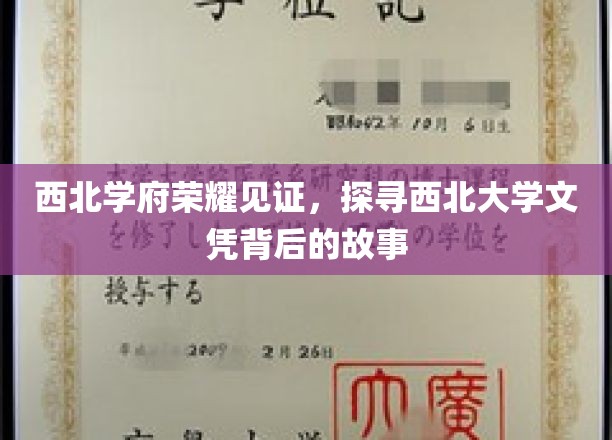 西北名校荣耀传承，解码西北大学文凭的传奇之路