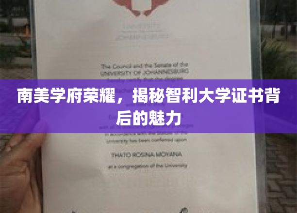 智利大学证书，揭开南美学府的学术风采之谜