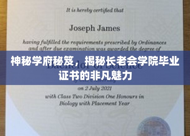 学府秘籍，揭秘长老会学院证书背后的传奇力量
