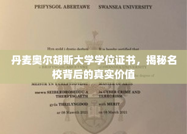 揭秘丹麦奥尔胡斯大学学位证书，探析世界名校的深层魅力