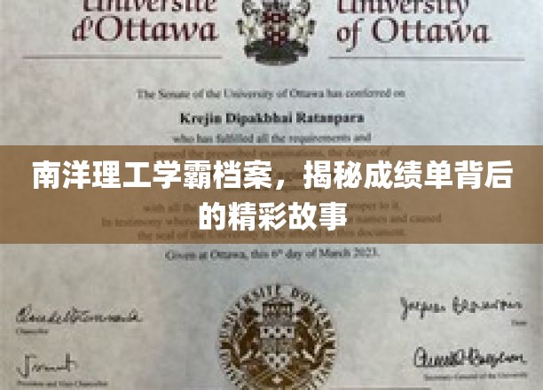 南洋骄子风采录，揭秘学霸背后的传奇历程