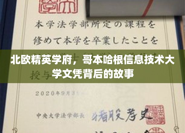北欧精英学府，哥本哈根信息技术大学文凭背后的故事