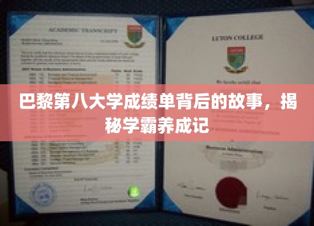 学霸养成记，巴黎第八大学成绩单背后的逆袭传奇