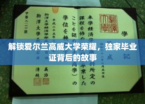 解锁爱尔兰高威大学荣耀，独家毕业证背后的故事