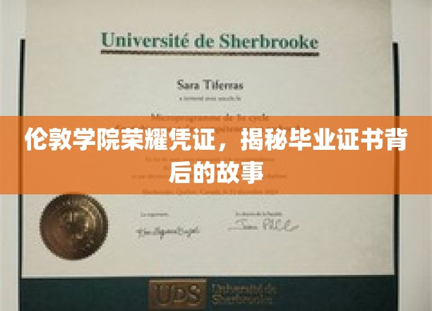 伦敦学院荣耀凭证，揭秘毕业证书背后的故事