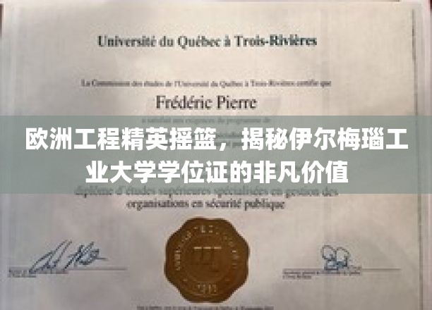 欧洲工程精英摇篮,揭秘伊尔梅瑙工业大学学位证的非凡价值