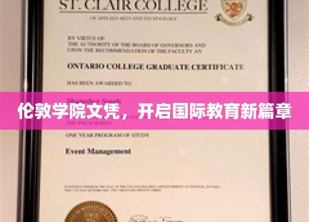 伦敦学院文凭引领全球教育革新潮流
