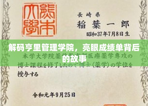 揭秘亨里管理学院，成绩斐然背后的精彩篇章