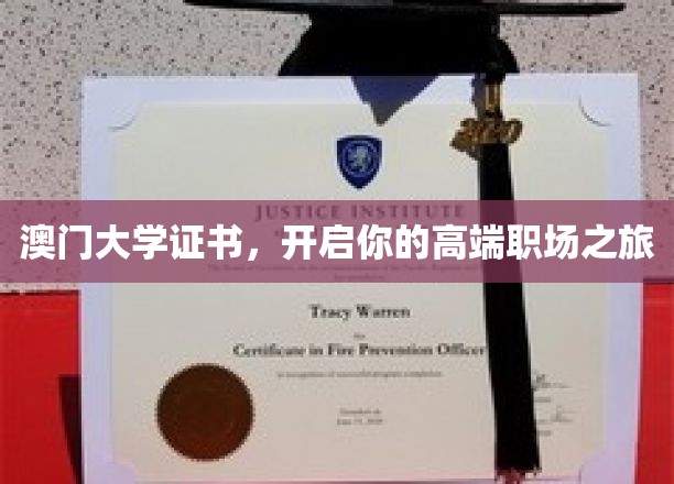 澳门大学证书，开启你的高端职场之旅