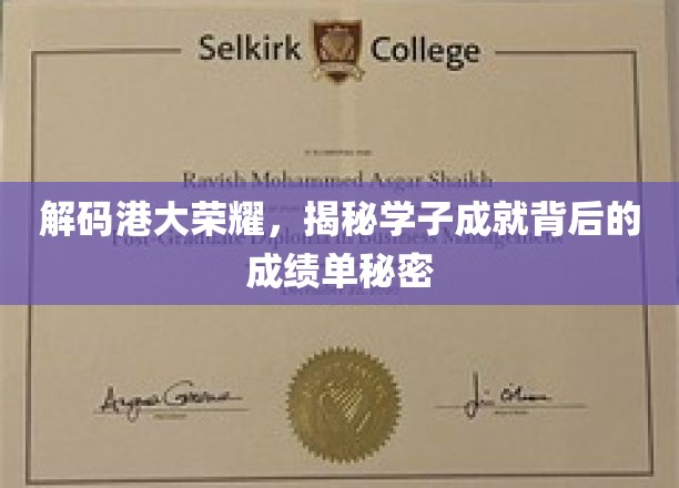 解码港大荣耀，揭秘学子成就背后的成绩单秘密