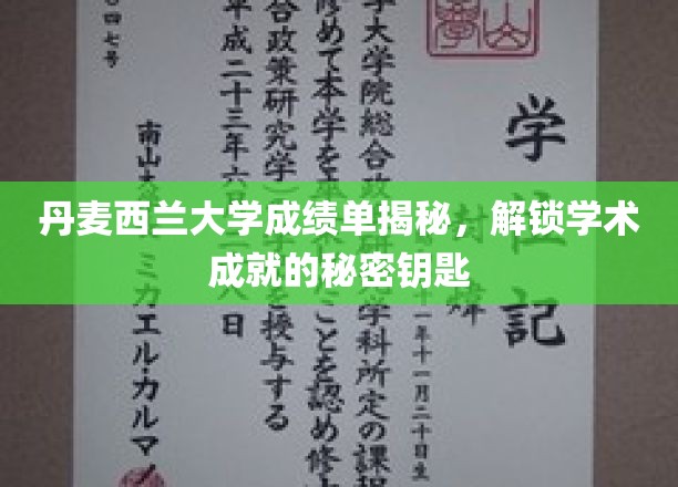 解锁学术奥秘，丹麦西兰大学成绩单背后的秘密之门