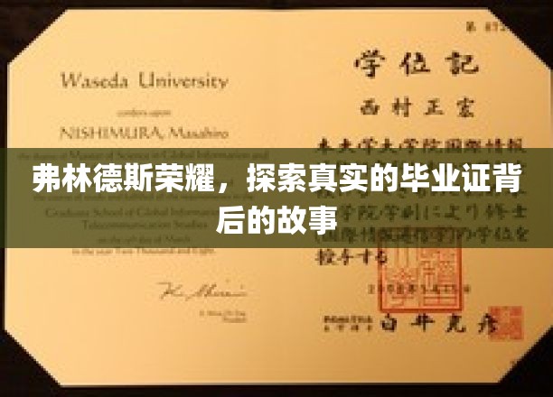 揭开弗林德斯荣耀，毕业证背后的传奇之旅