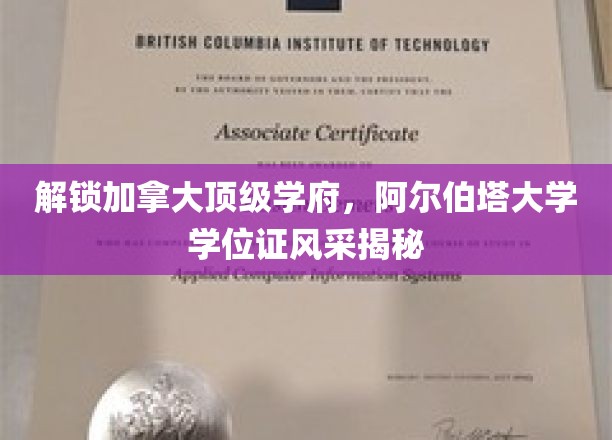 探秘加拿大阿尔伯塔大学，学位证书背后的卓越魅力