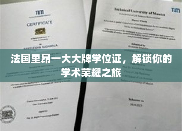 法国里昂名校学位证，开启你的学术巅峰之路
