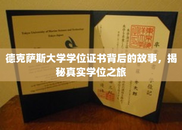 德克萨斯大学学位证书背后的故事，揭秘真实学位之旅