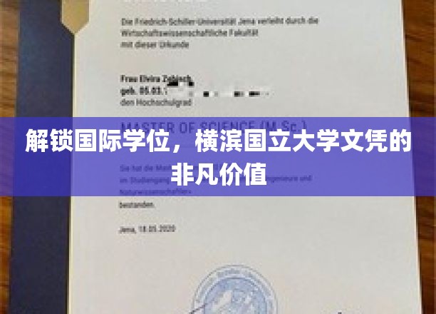 跨国学历通行证，横滨国立大学学位，开启全球职场新篇章