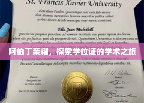 阿伯丁之光，学位证背后的学术征途揭秘