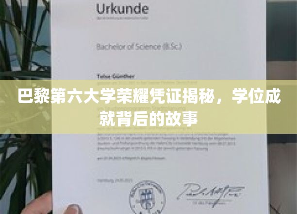 皮埃尔与玛丽·居里大学荣耀凭证揭秘，学位成就背后的故事