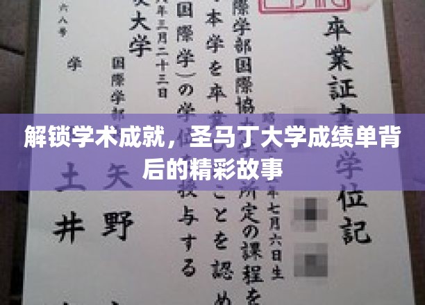 揭开圣马丁大学成绩单，揭秘学生学术辉煌的秘密花园