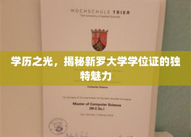 学历之光，揭秘新罗大学学位证的独特魅力