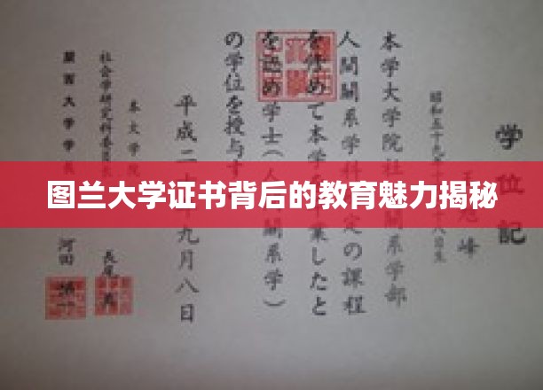 探索图兰大学证书背后的独特教育奥秘