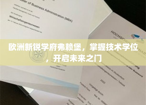 弗赖堡学府新篇章，技术学位领航，开启学子未来无限可能