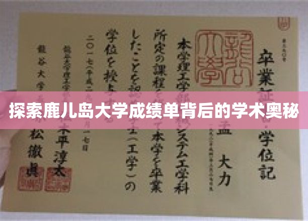 揭秘鹿儿岛大学成绩单中的学术秘密