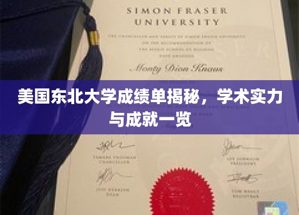 美国东北大学成绩单背后，揭秘顶尖学术成果与卓越成就
