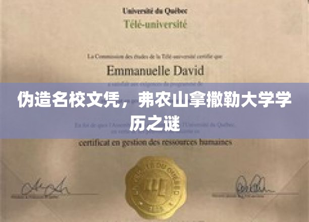 真假难辨，揭秘弗农山拿撒勒大学文凭背后的真相