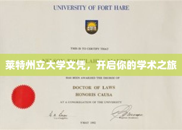 莱特州立大学文凭，开启你的学术之旅