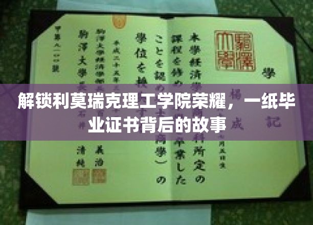 解锁利莫瑞克理工学院荣耀，一纸毕业证书背后的故事