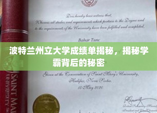 波特兰州立大学成绩单揭秘，揭开学霸背后的神秘面纱
