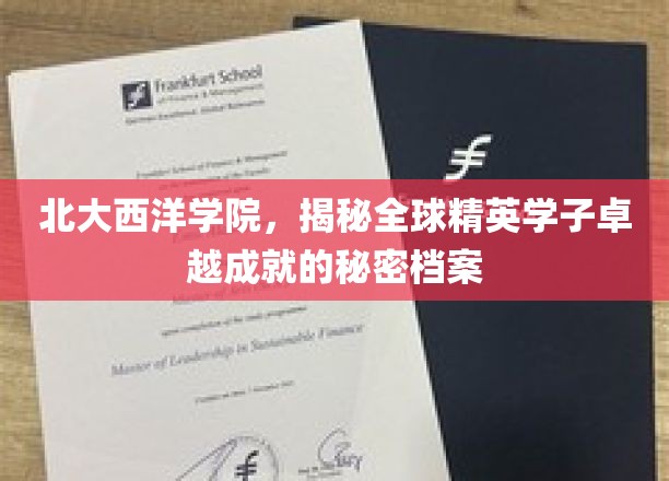 北大西洋学院，探秘世界精英学子非凡成就的背后