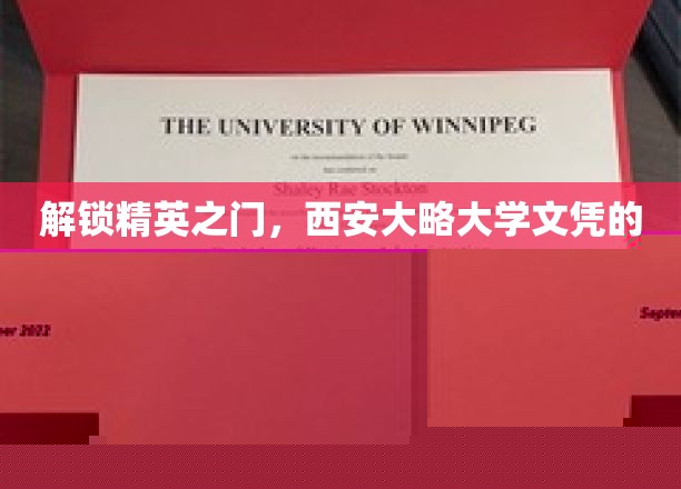 精英通行证，揭秘西安大略大学文凭的独特价值