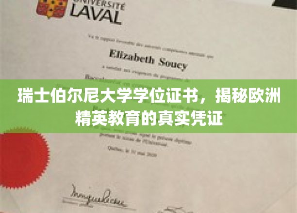 瑞士伯尔尼大学学位证书，见证欧洲精英教育的卓越成就