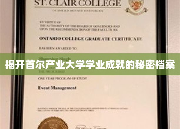 解码首尔产业大学卓越学业的神秘力量