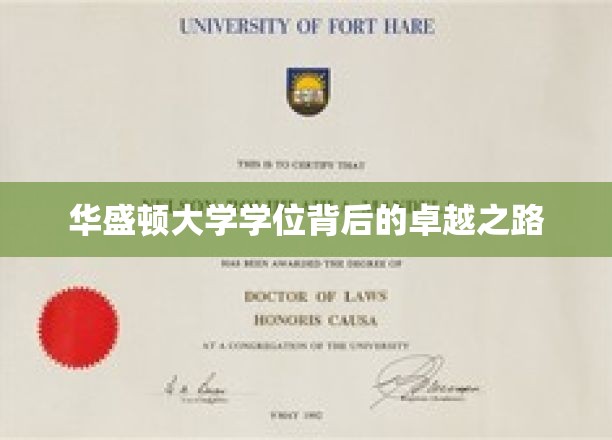 华盛顿大学学位背后的辉煌历程