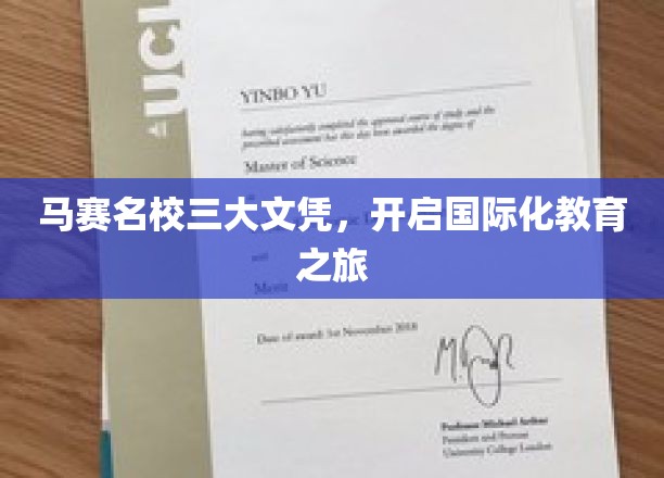 马赛名校三大文凭，开启国际化教育之旅