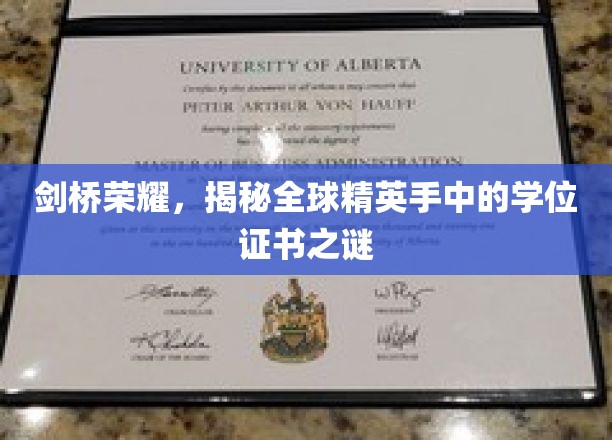 解码剑桥荣光，揭秘世界精英背后的学位奥秘