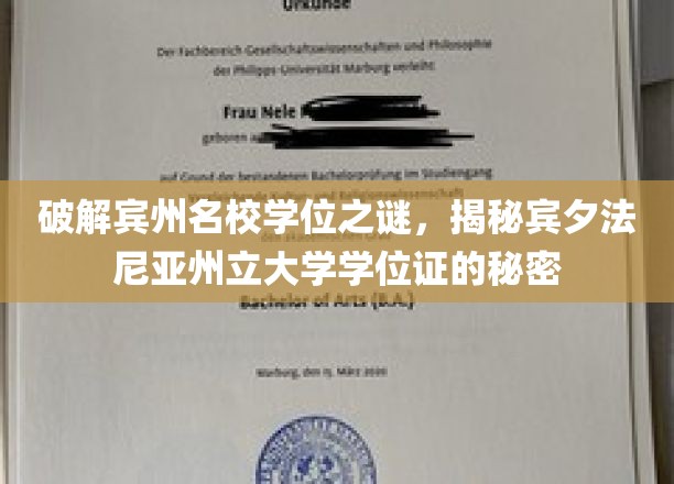 宾夕法尼亚州立大学学位证背后的独特奥秘大揭秘
