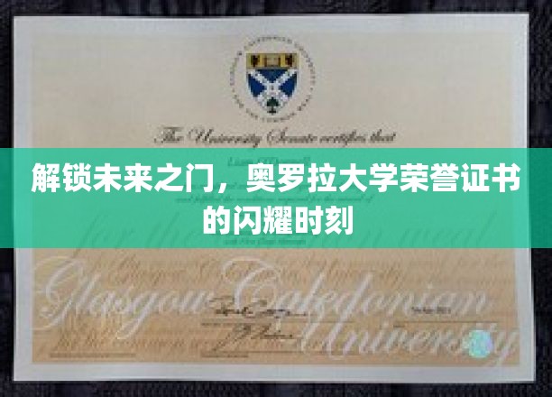 奥罗拉荣耀开启，揭秘荣誉证书背后的未来启航