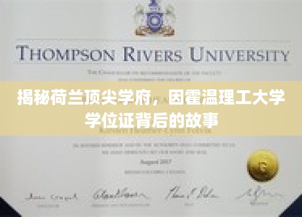 荷兰顶尖学府的秘密，一探因霍温理工大学学位证的传奇背后