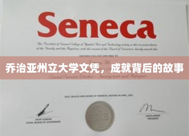 乔治亚州立大学文凭，成就背后的故事