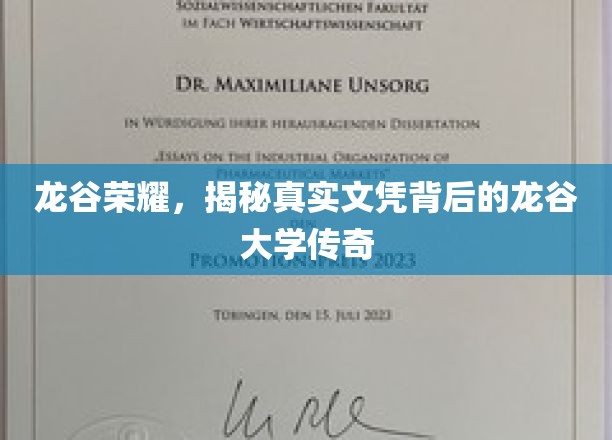 龙谷风云录，揭开龙谷大学文凭背后的传奇故事