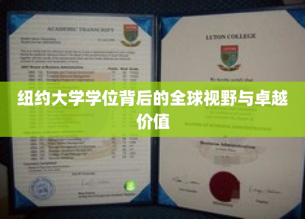 解锁纽约大学学位，全球视野下的精英教育价值揭秘
