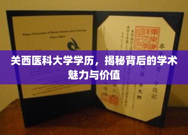 关西医科大学学历，揭秘背后的学术魅力与价值