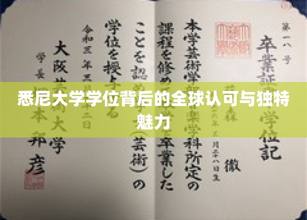 悉尼大学学位背后的全球认可与独特魅力