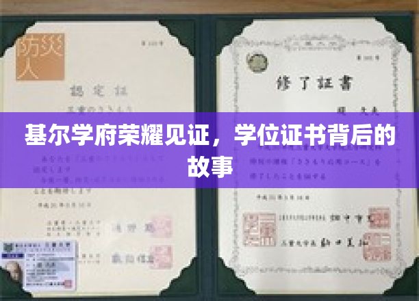 基尔学府荣耀瞬间，学位证书背后的传奇历程