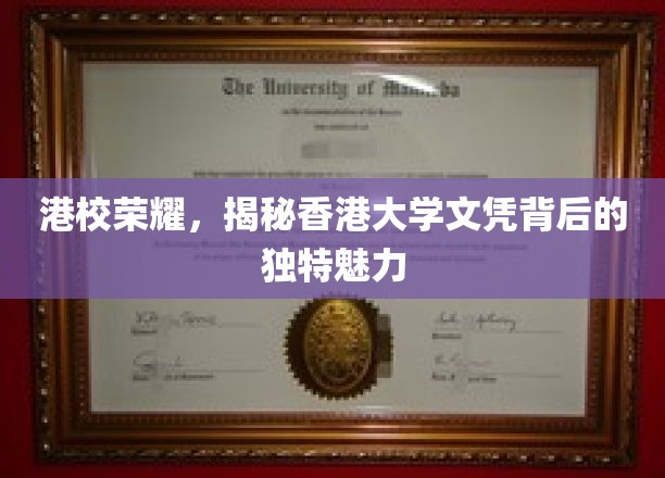 港校风采，解码香港大学文凭的独特吸引力